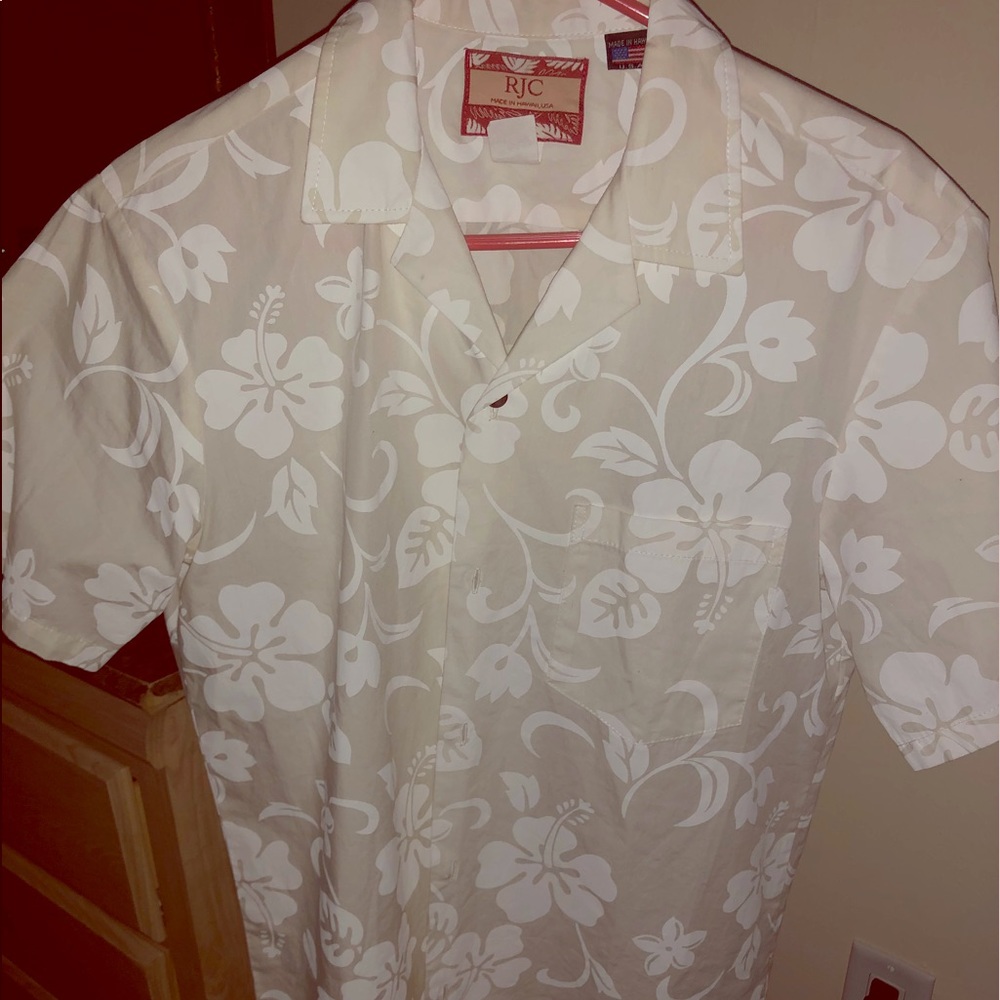 White Hawaiian Shirt